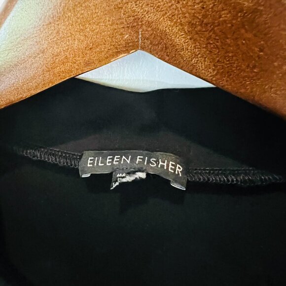 Eileen Fisher Mock Neck Sleeveless Dress Size Medium - Picture 4 of 16